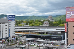 福山駅×福山城