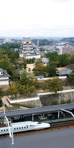 新幹線×福山城