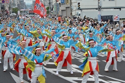 ローズパレード　よさこい踊り隊②