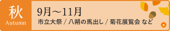 秋 9月～11月