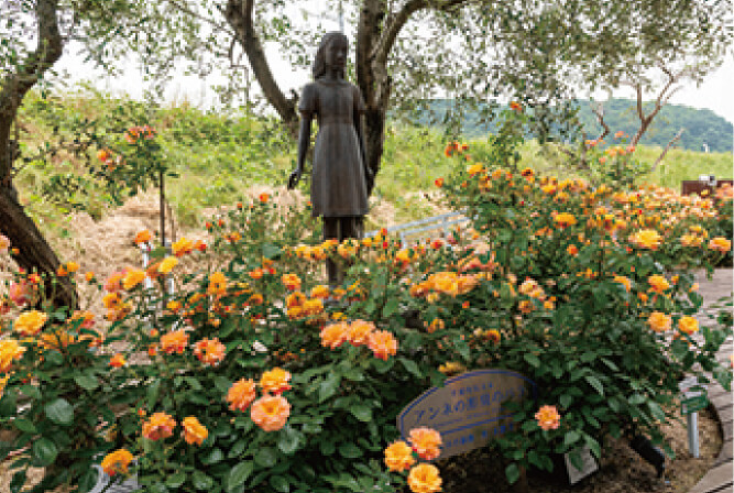 ホロコースト記念館 アンネのバラ園